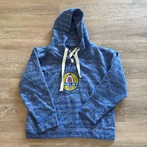 Ford Mustang Shelby Cobra Light Blue Crossover Hoodie Sweatshirt - Lone Rock